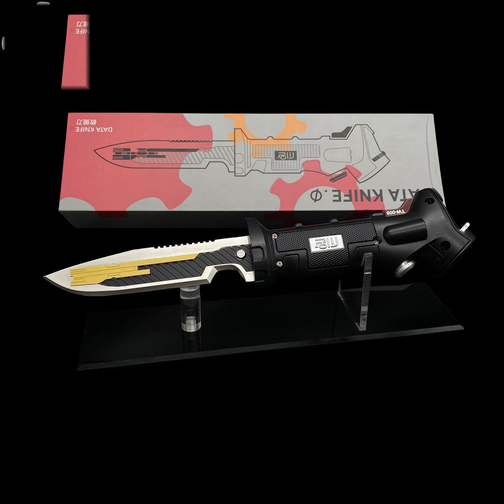 IRL TF2 Metal Data Knife Replica