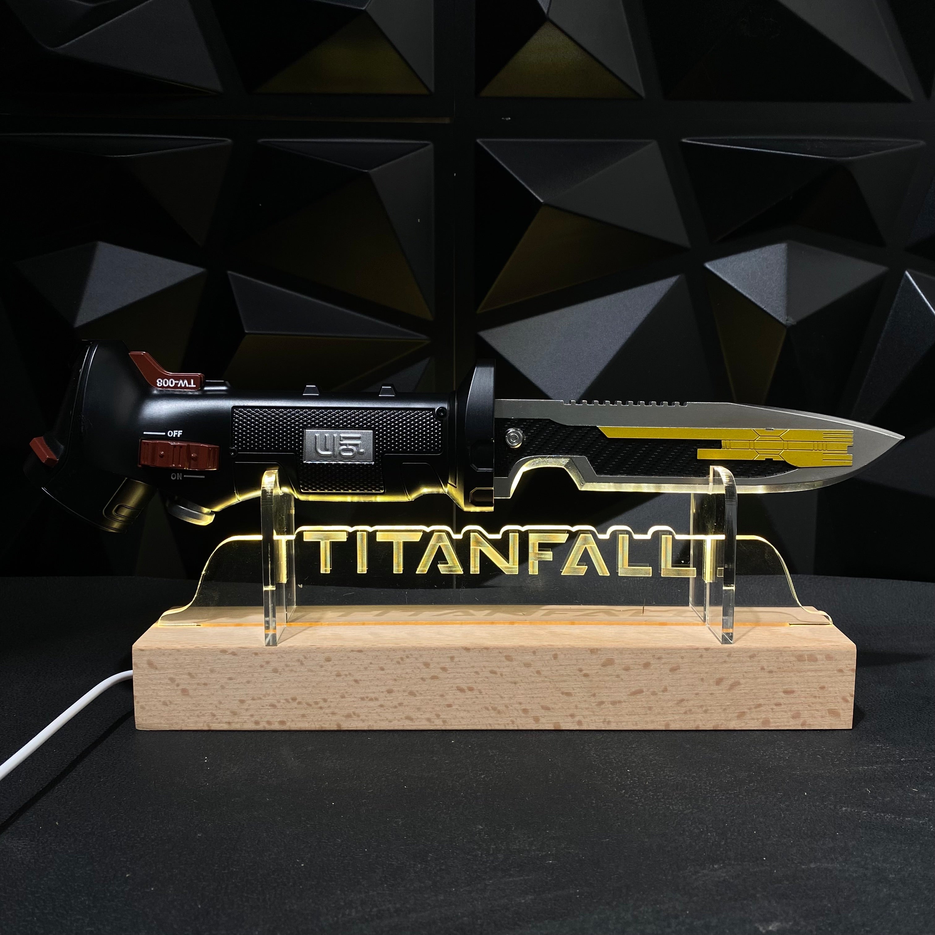 IRL TF2 Metal Data Knife Replica