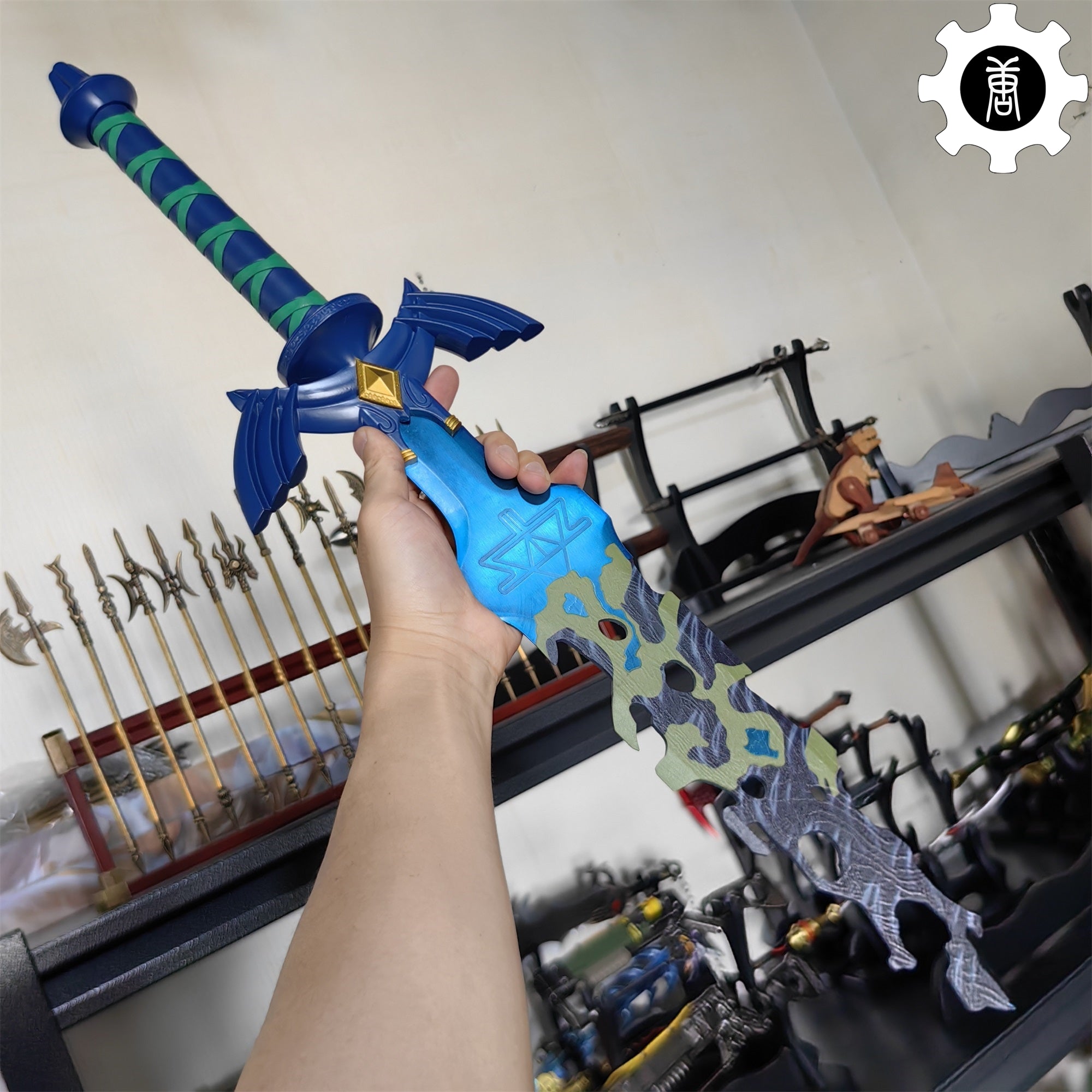Decayed Master Sword Hilt Tear Of Kingdom Link Prop 62CM/24"