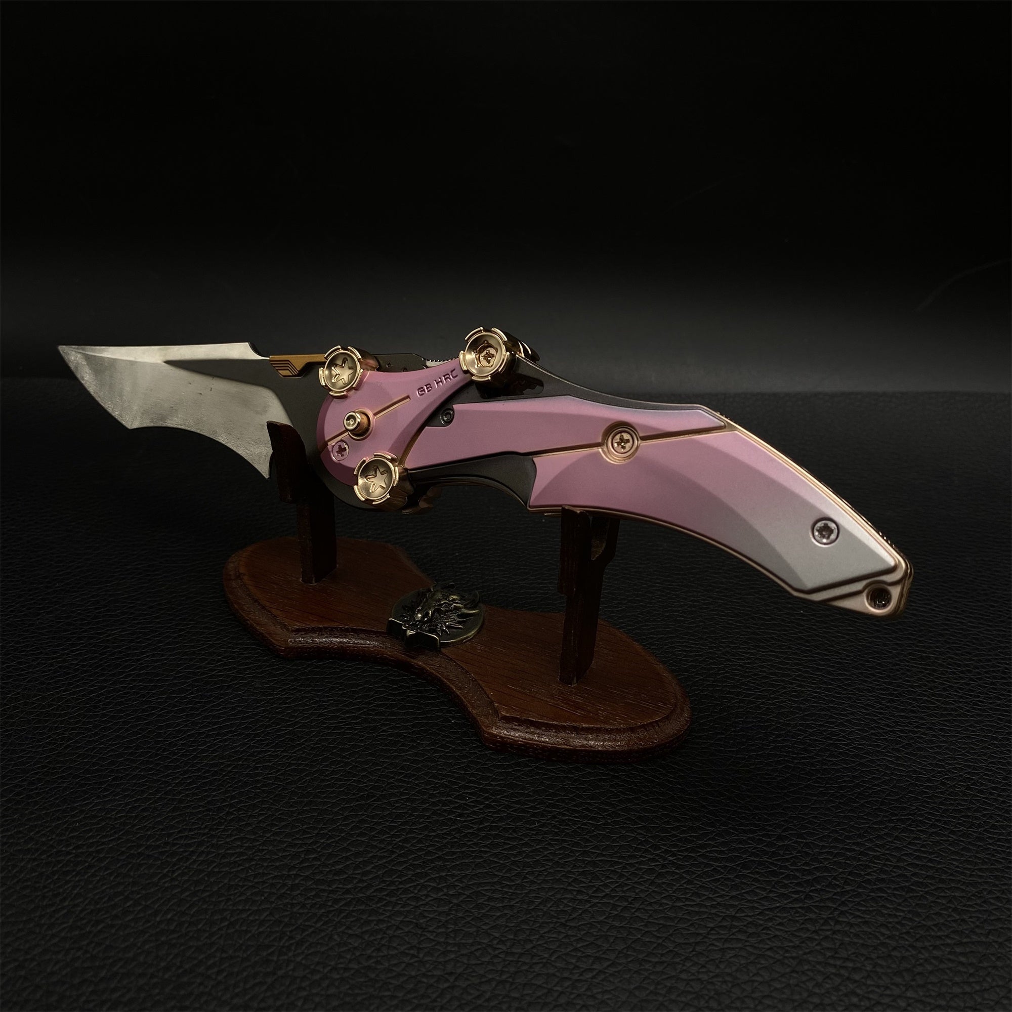 Delta Blade Of Mercy Folding Knife Blunt Blade Metal Replica