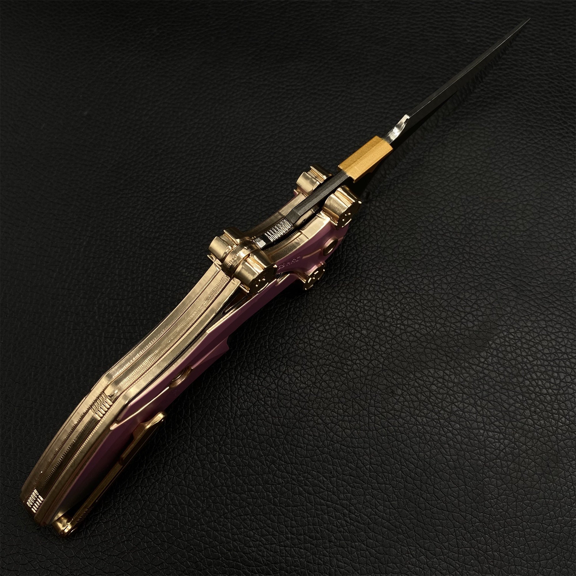 Delta Blade Of Mercy Folding Knife Blunt Blade Metal Replica