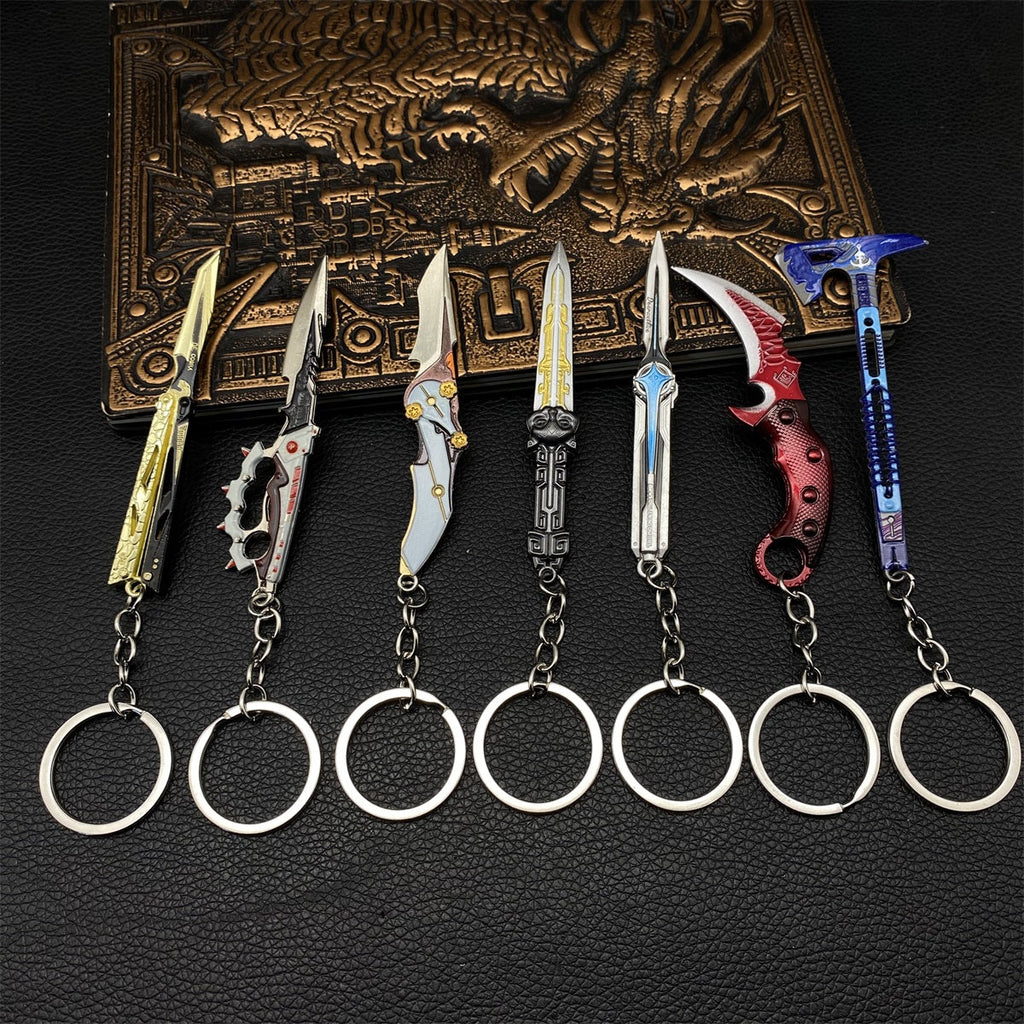 Delta Force Game Keychain Metal Replica