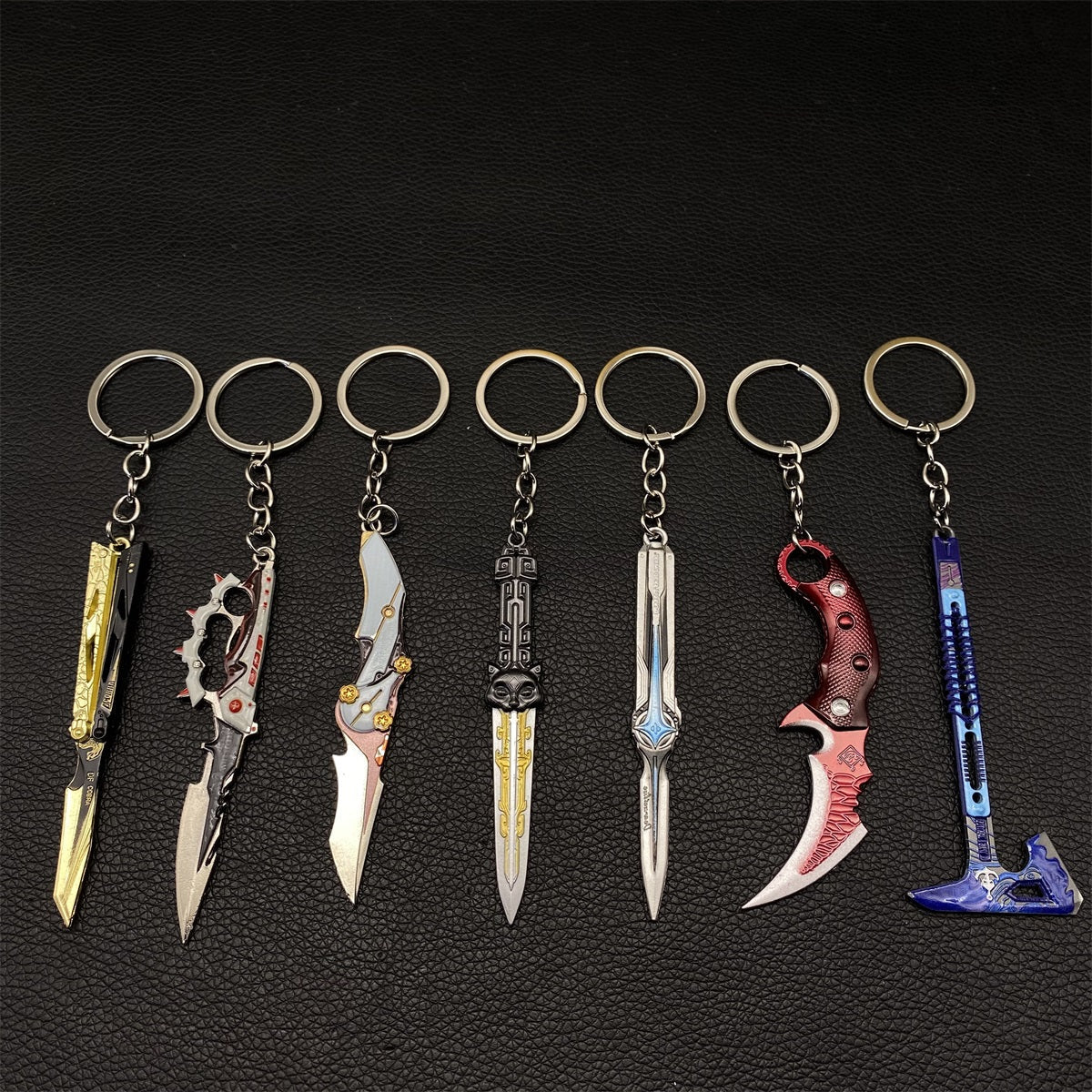 Delta Force Game Keychain Metal Replica