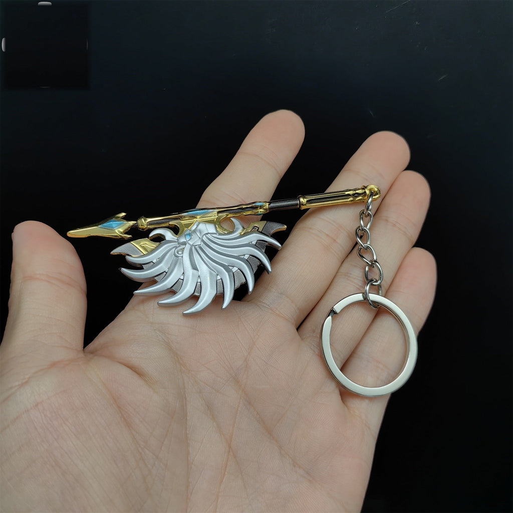 Mini Demon God Sky Axe Small Weapon Pendant