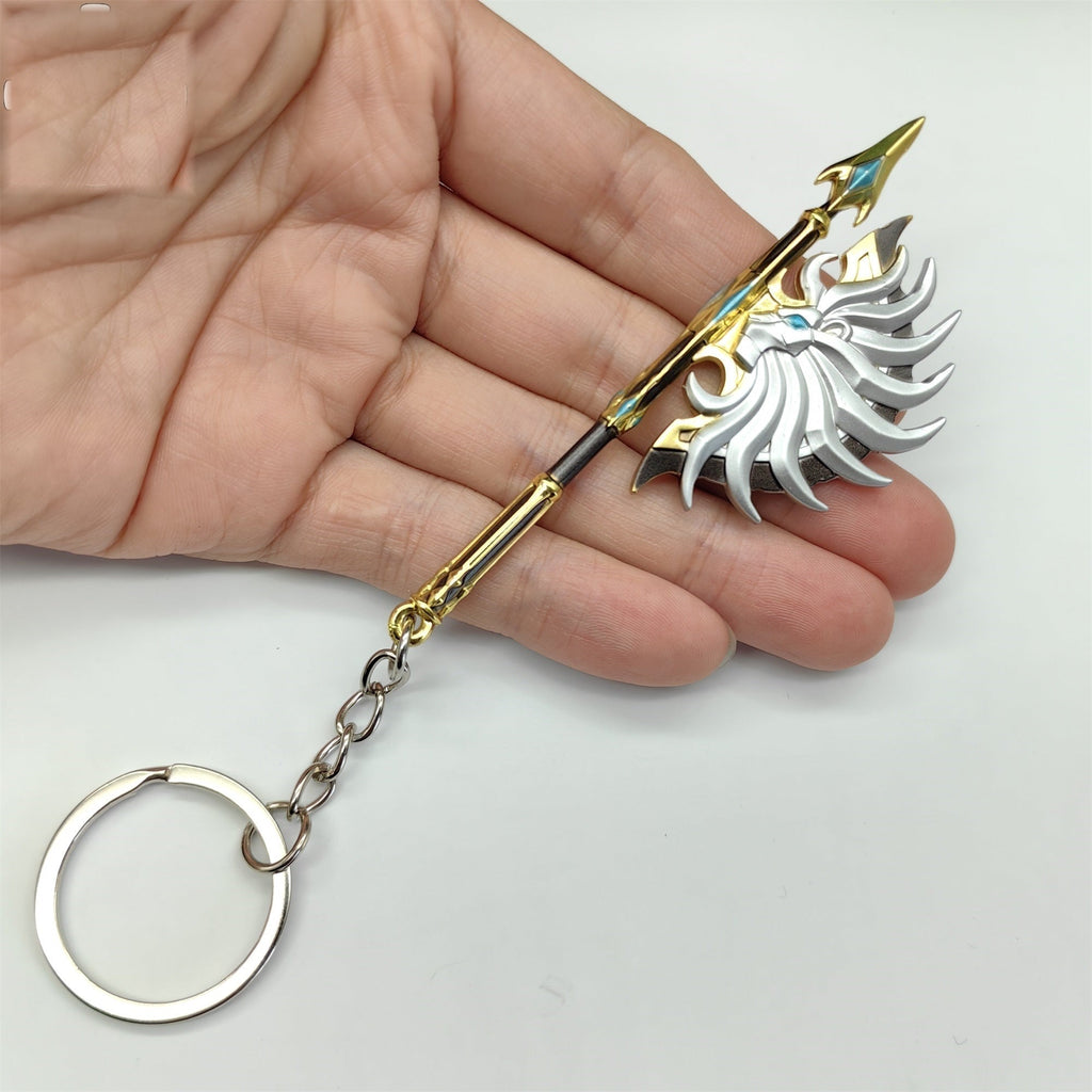 Mini Demon God Sky Axe Small Weapon Pendant