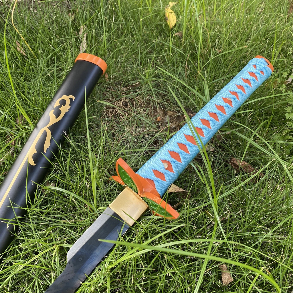 Classical Anime Katana IRL- High End Carbon Steel Version