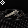 12 In 1 Metal World Famous Pistol Revolver Gun Keychain