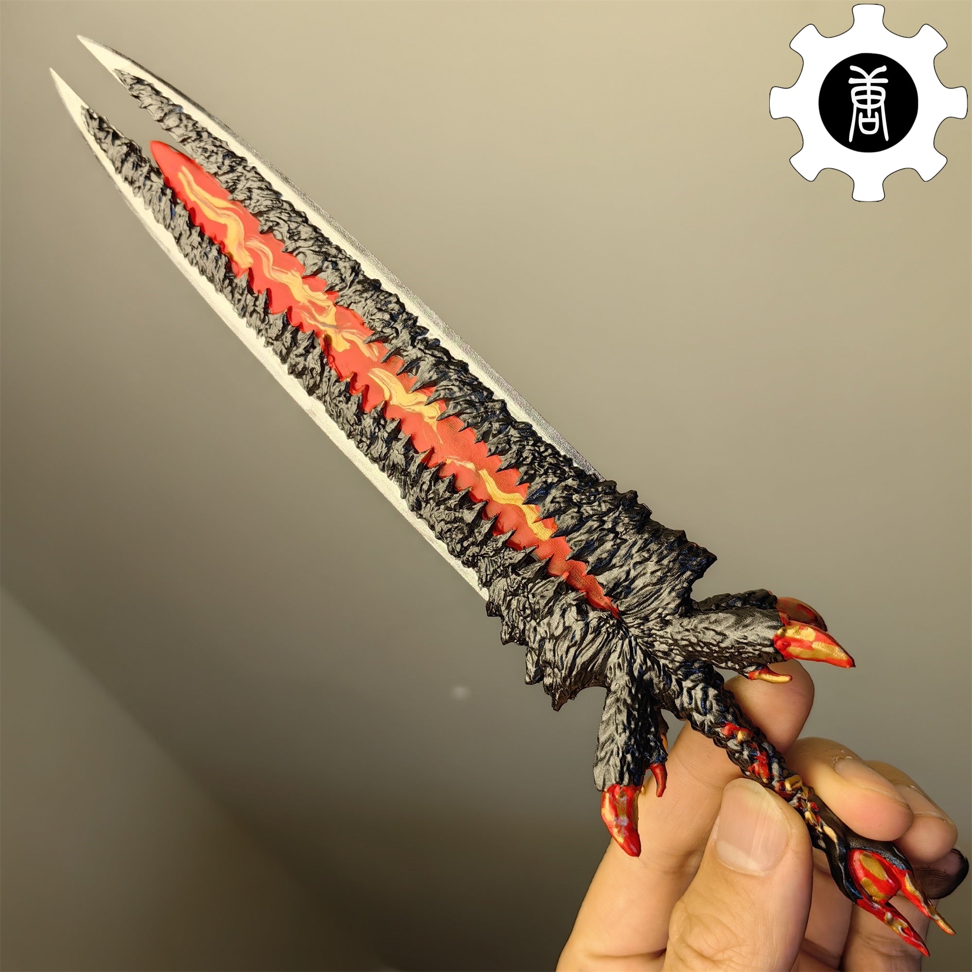 3D Printed 1: 6 Scale Devil Sword Dante