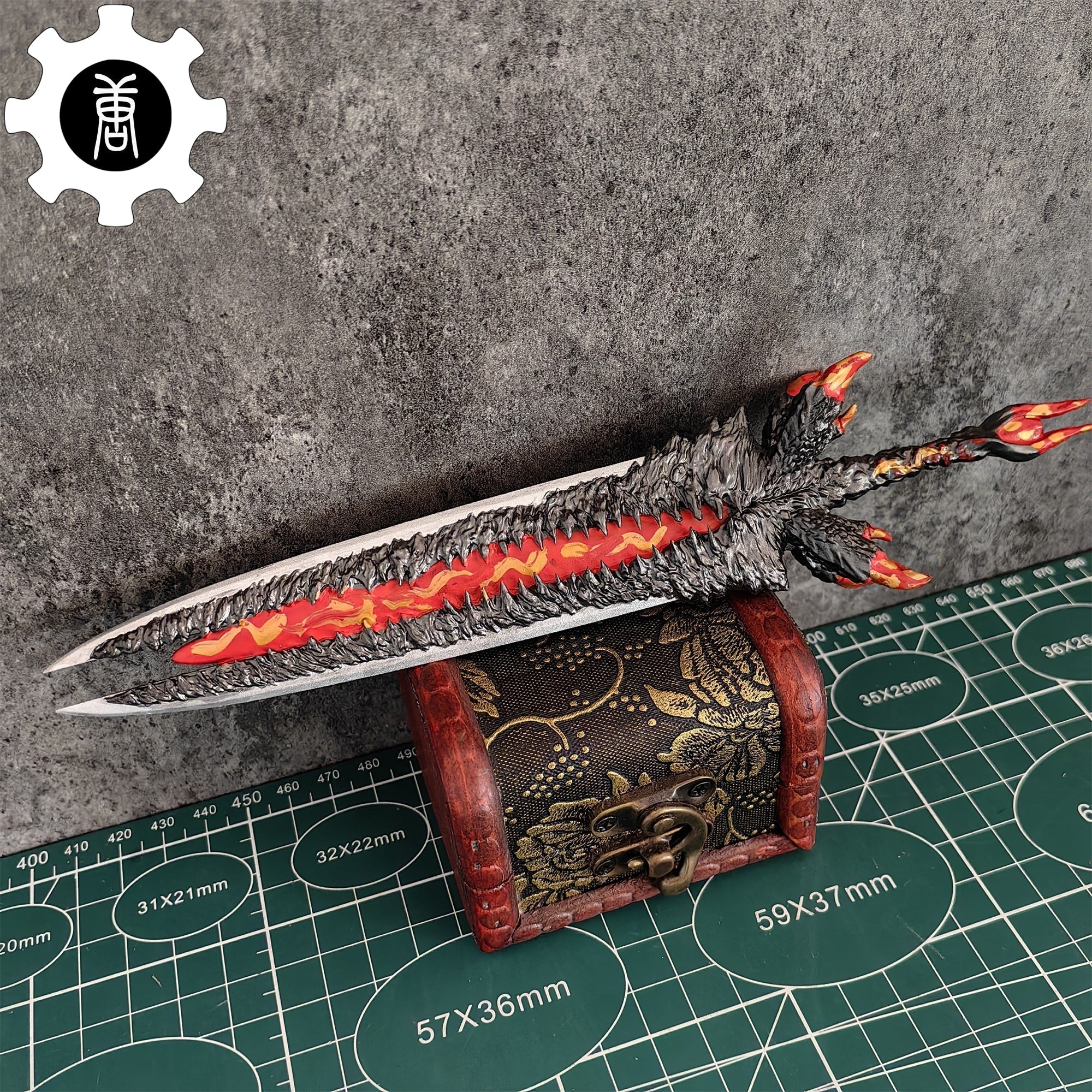 3D Printed 1: 6 Scale Devil Sword Dante