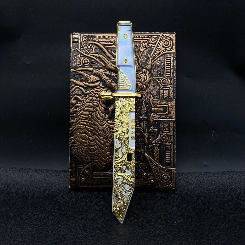 DF Dragon Tooth Blunt Blade Metal Replica 26CM/10.2"