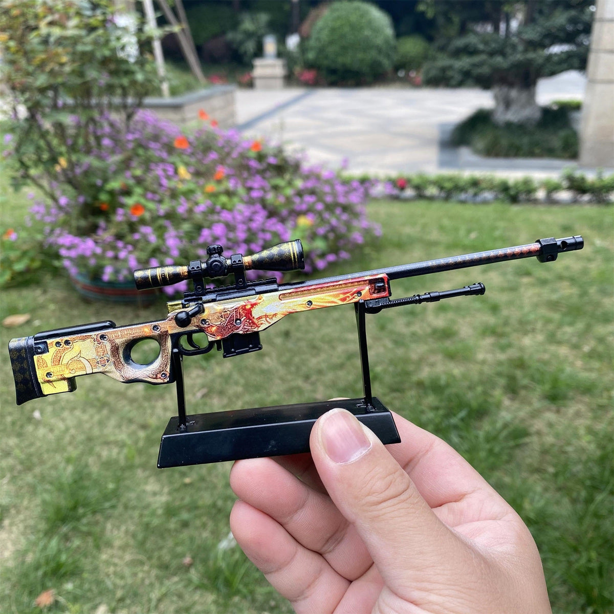 Mini Répliques Métal AWP – Lore, Gungnir, Crakow, Neo-Noir, Medusa & Worm God (CS2)