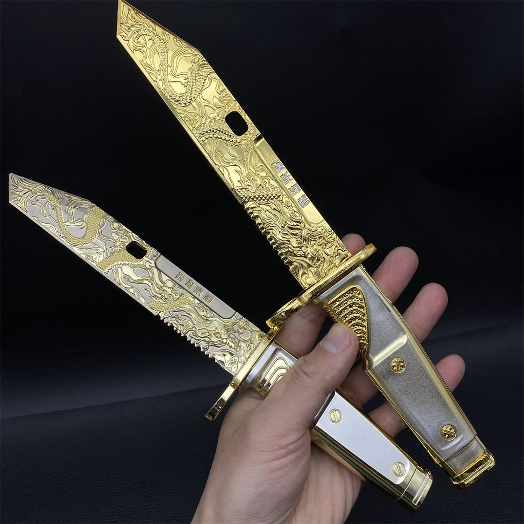 DF Dragon Tooth Blunt Blade Metal Replica 2 Options