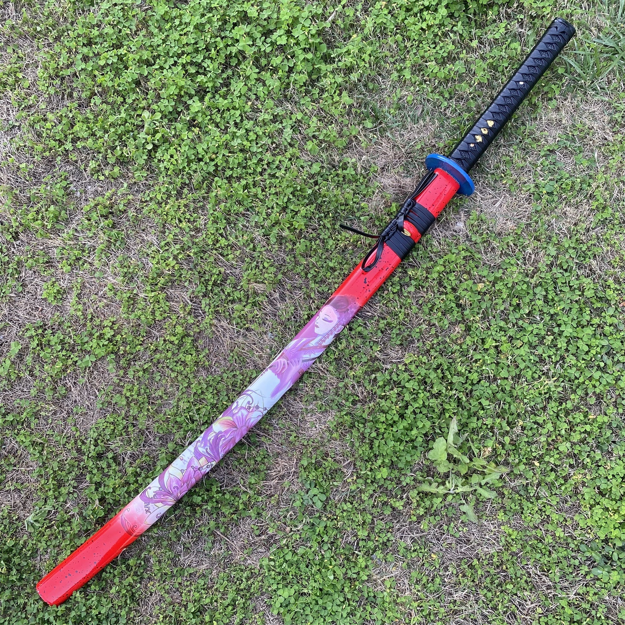Traditional Japanese Katana - Geisha