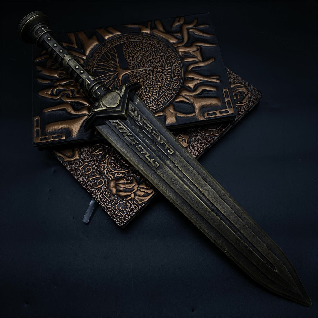IRL Skyrim Dwarven Dagger Brass Replica