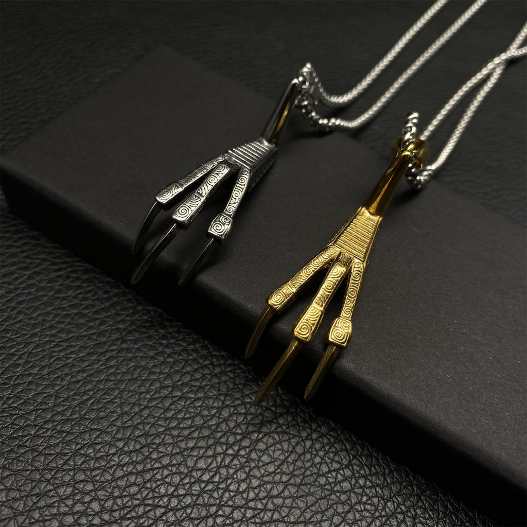 Lucan's Lucky Golden Claw Necklace