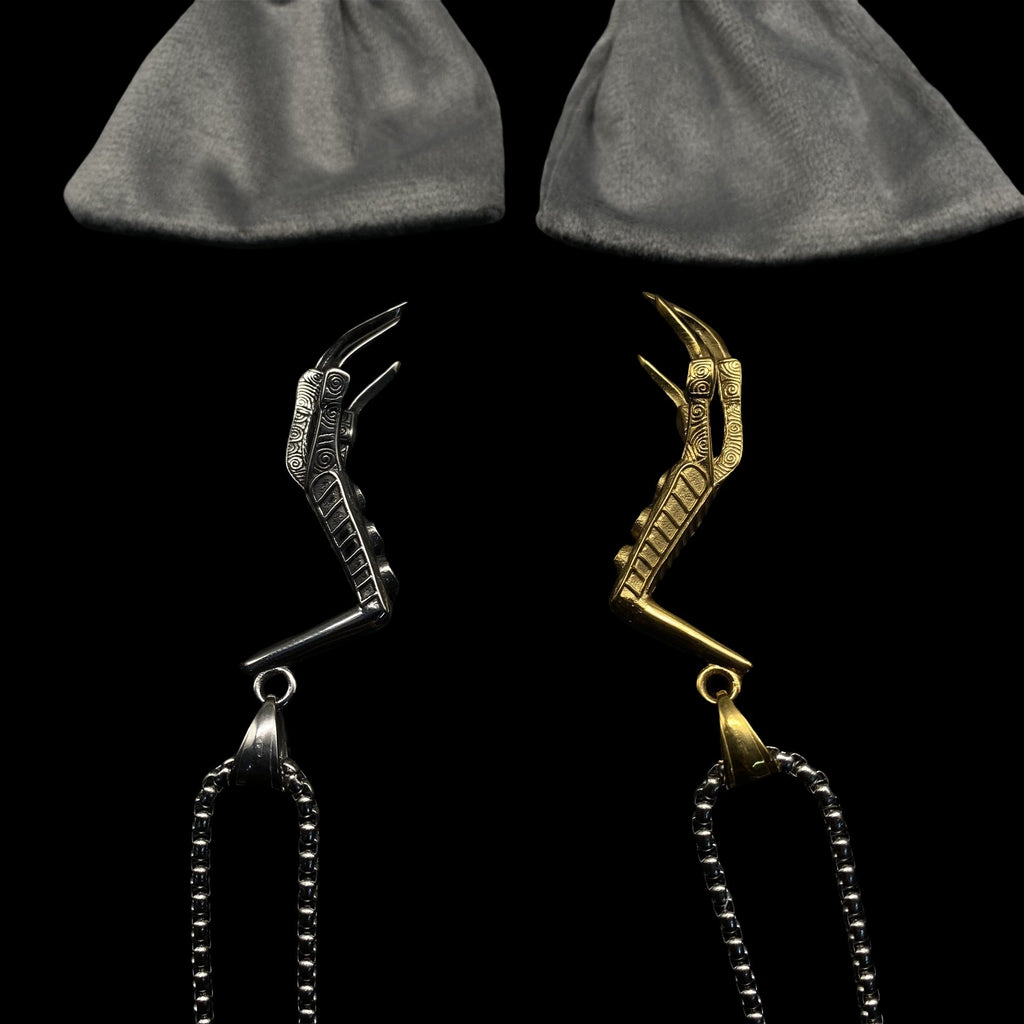 Lucan's Lucky Golden Claw Necklace