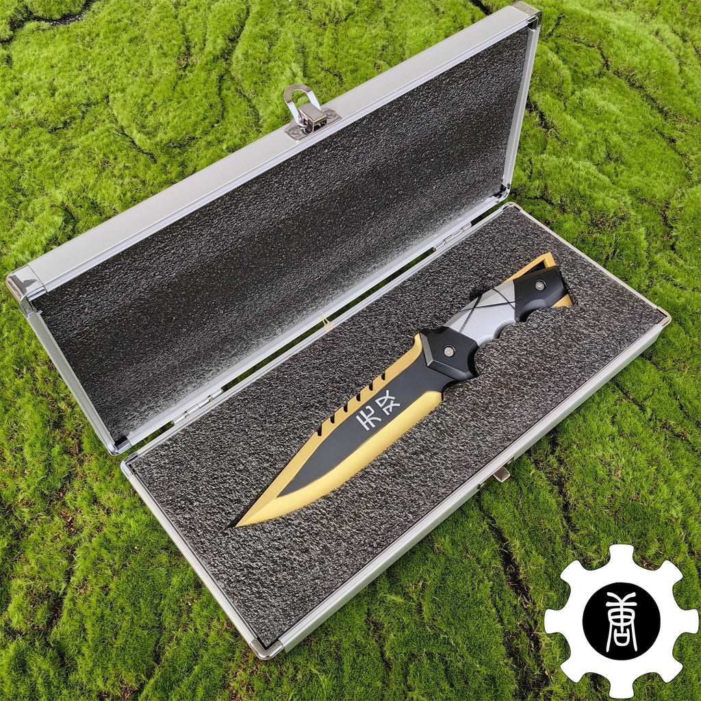 Ego Knife Metal Blunt Blade Safety Cosplay Prop Game Collection