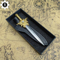 El'druin Tyrael Sword Mini Metal Replica EDC Knife