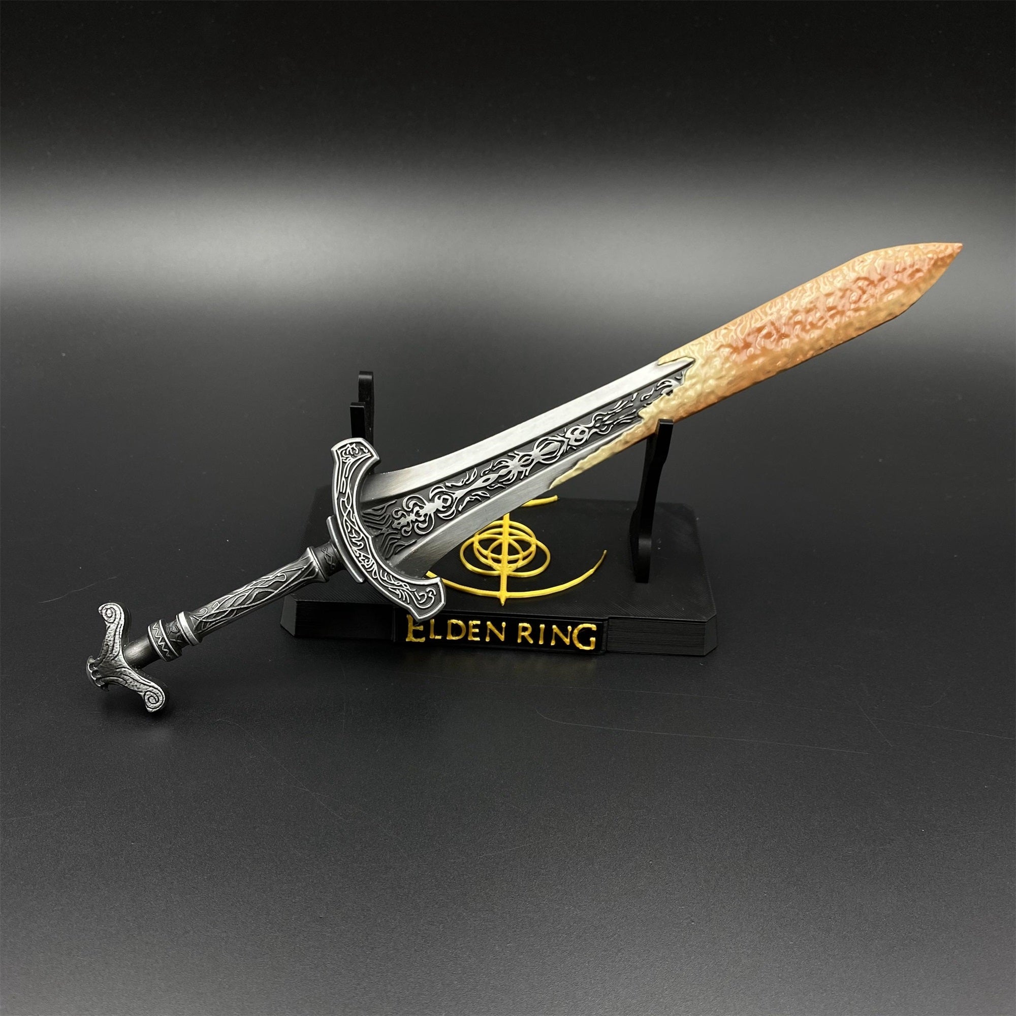 Gargoyle's Blade Gargoyle's Black Blade Metal Sword Craft Fan Art For Collection
