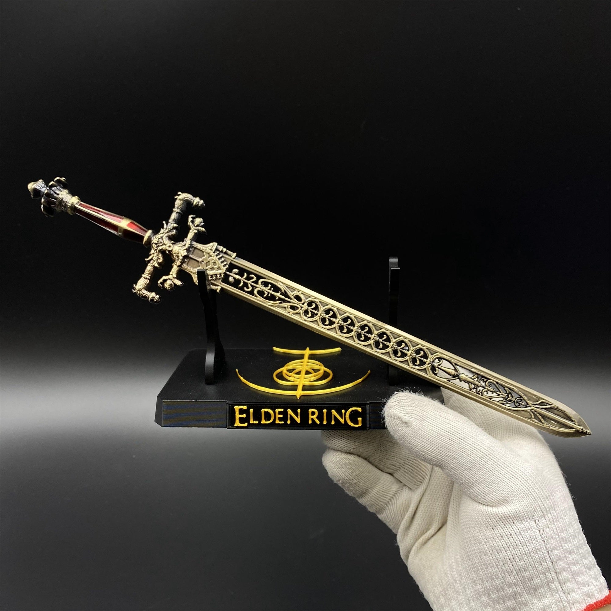 Soul Game Magic Night And Flame Sword Metal Miniature