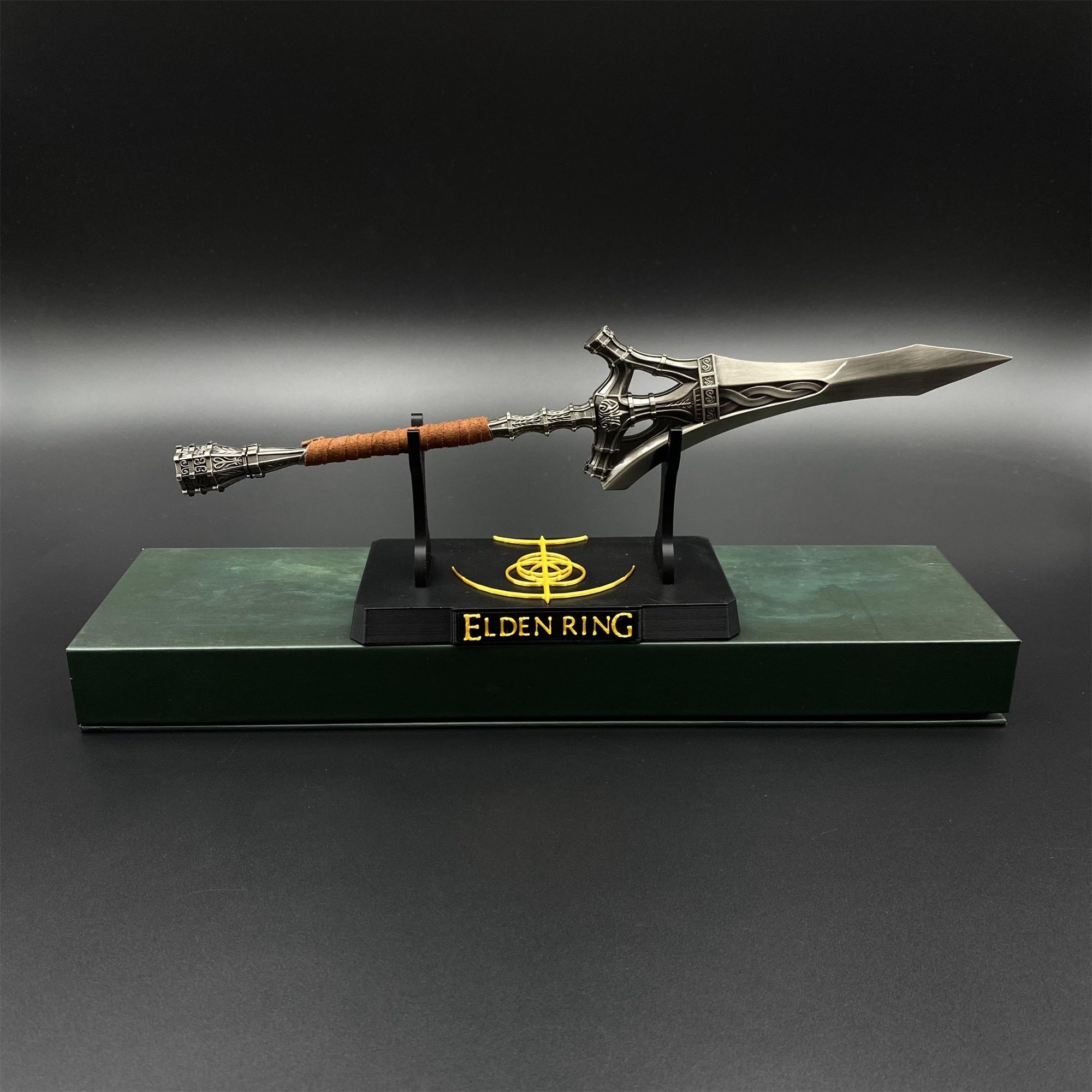 Lord of Blasphemy Rykard Killer Serpent Hunter Spear Metal Craft 30CM/11.8"