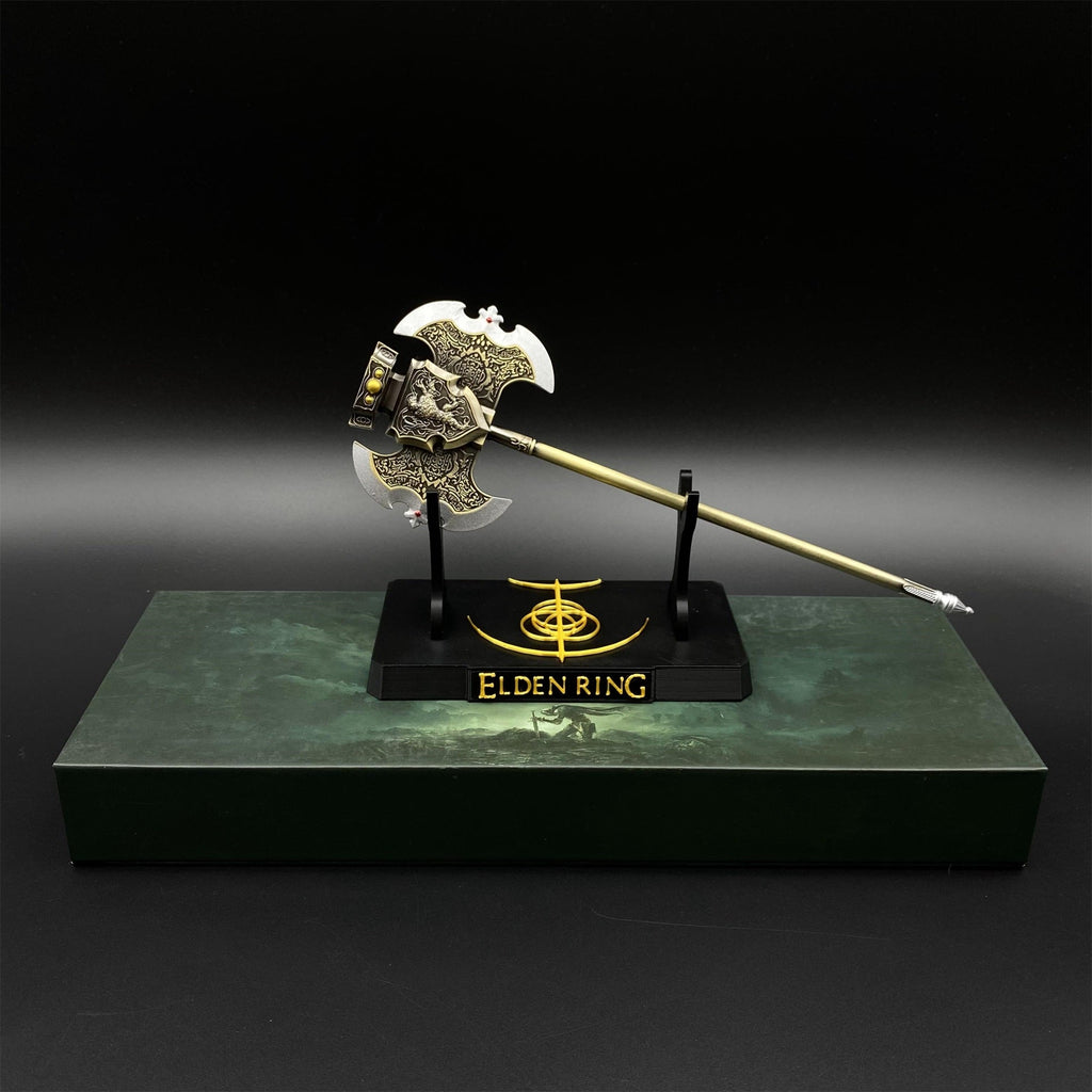 Stormveil Castle Boss Axe of Godrick Metal Fan Art For Collection