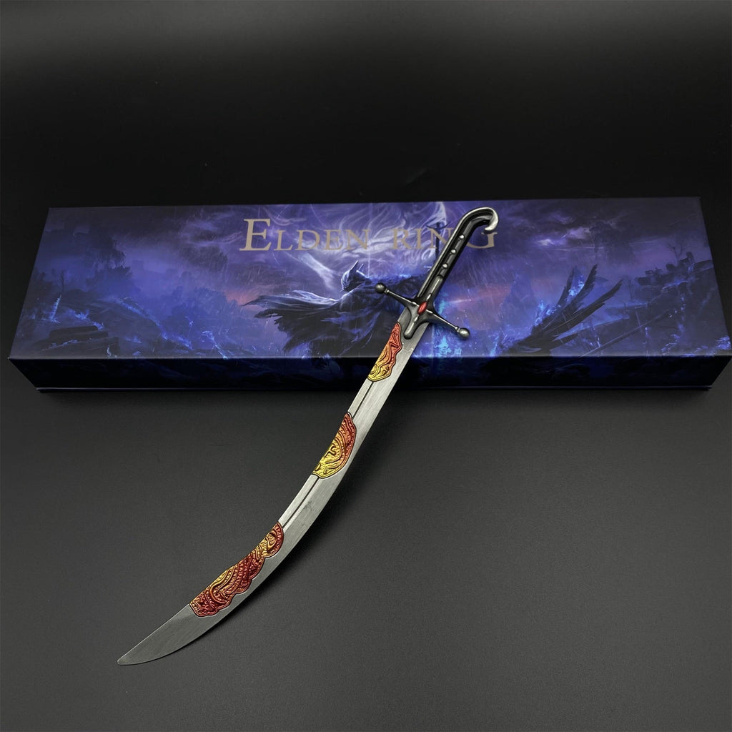 Soul Game Scimitar Metal Shamshir Blade Fan Art For Collection