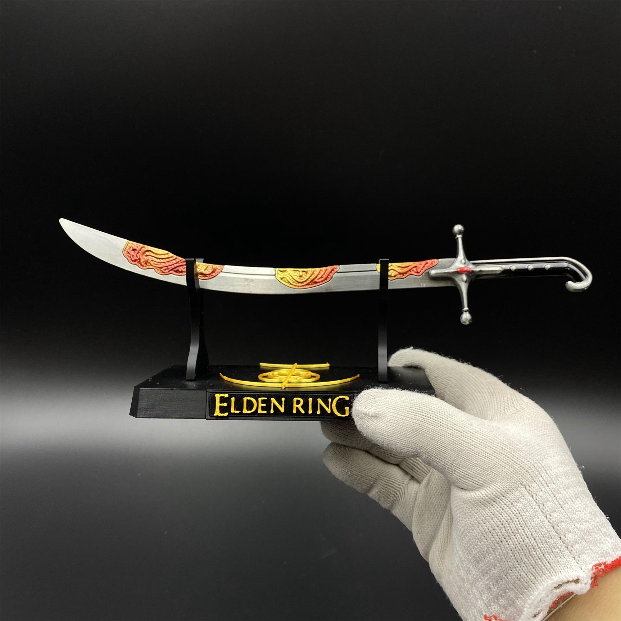 Soul Game Scimitar Metal Shamshir Blade Fan Art For Collection