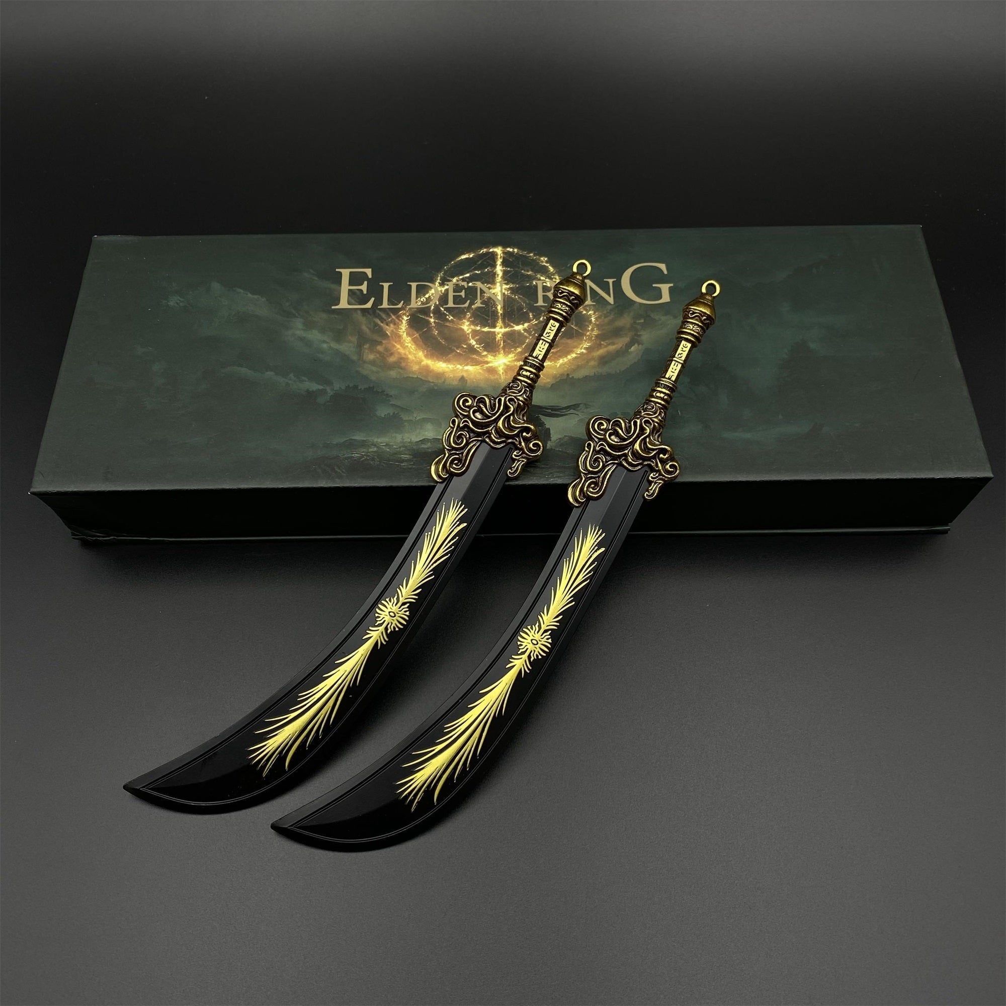 Classical Soul Game Swords Weapons Metal Miniature For Display