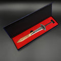 Gargoyle's Blade Gargoyle's Black Blade Metal Sword Craft Fan Art For Collection