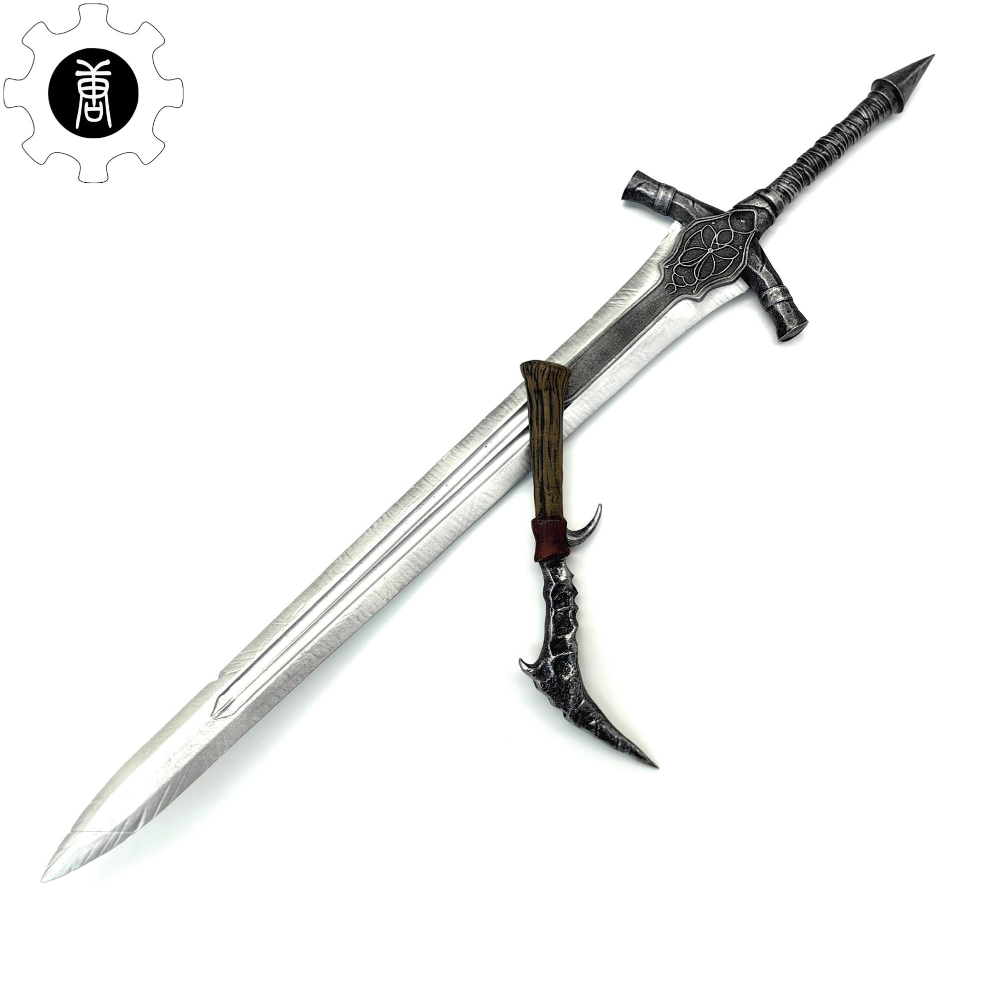 3D Printed 1:6 Scale Farron Greatsword Abyss Watchers Dagger