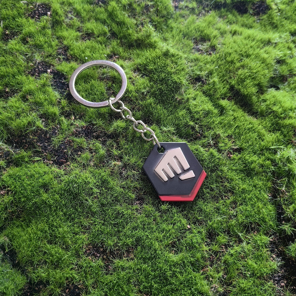Val Fist Keychain Backpack Pendant