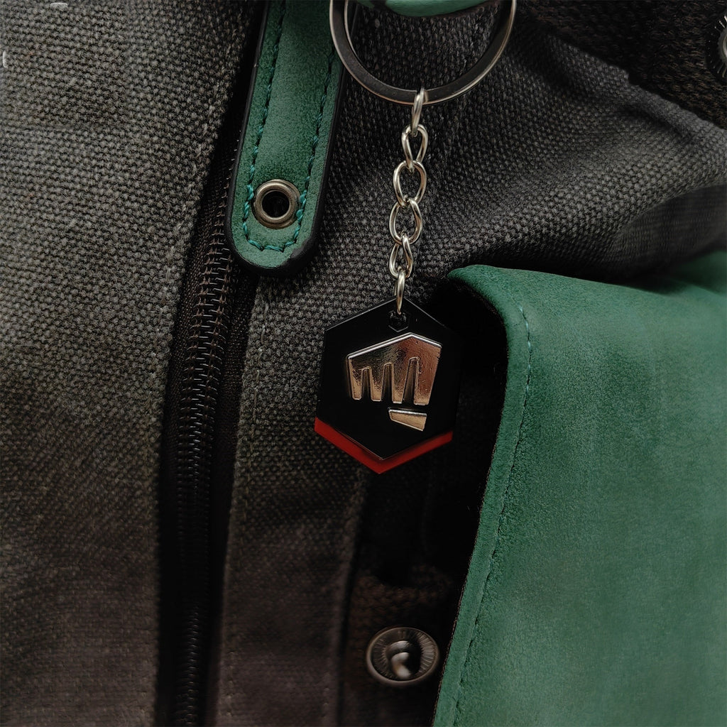 Val Fist Keychain Backpack Pendant