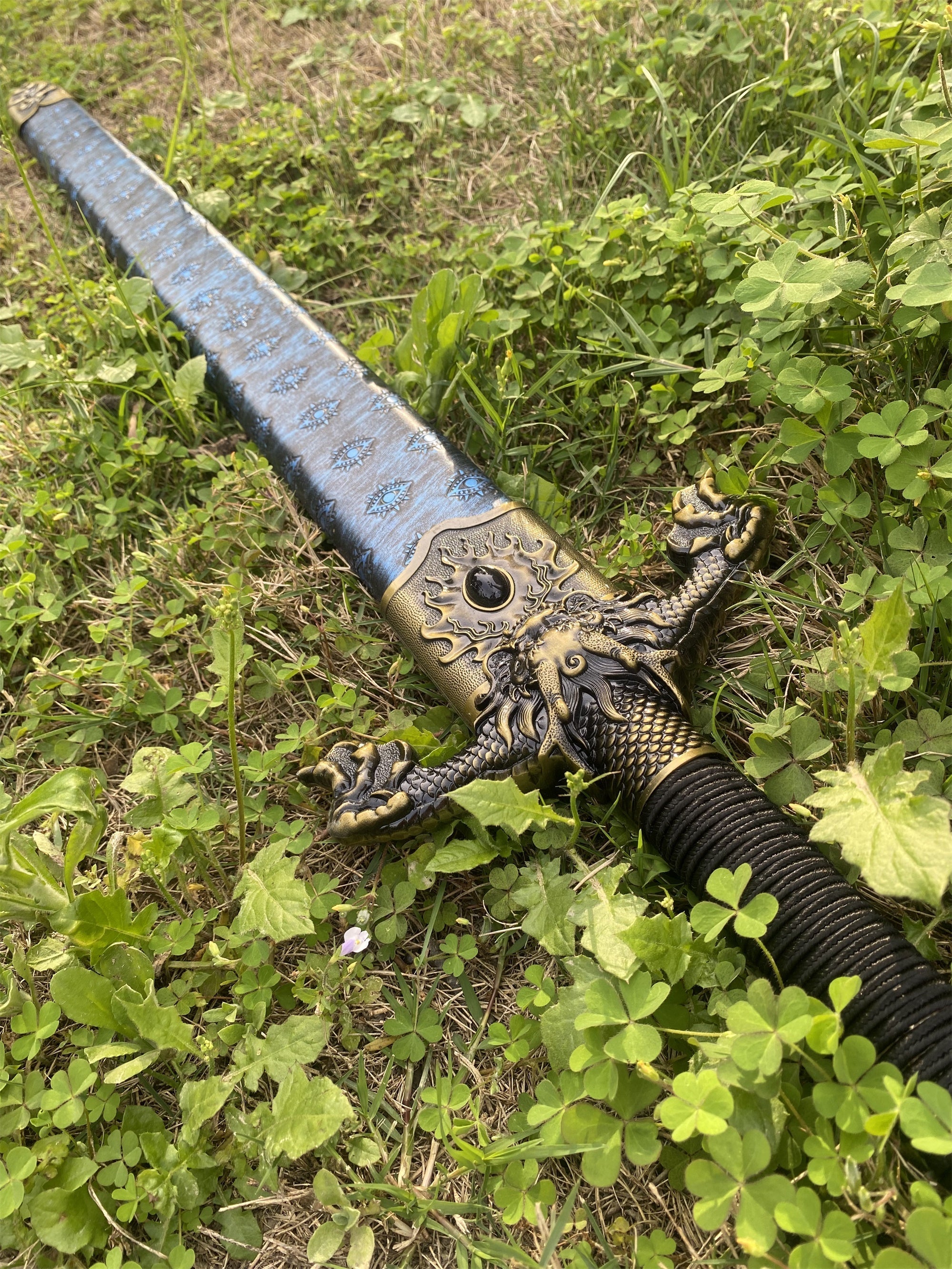 Chinese Style Life-size Flying Dragon Battleb Sword Replica