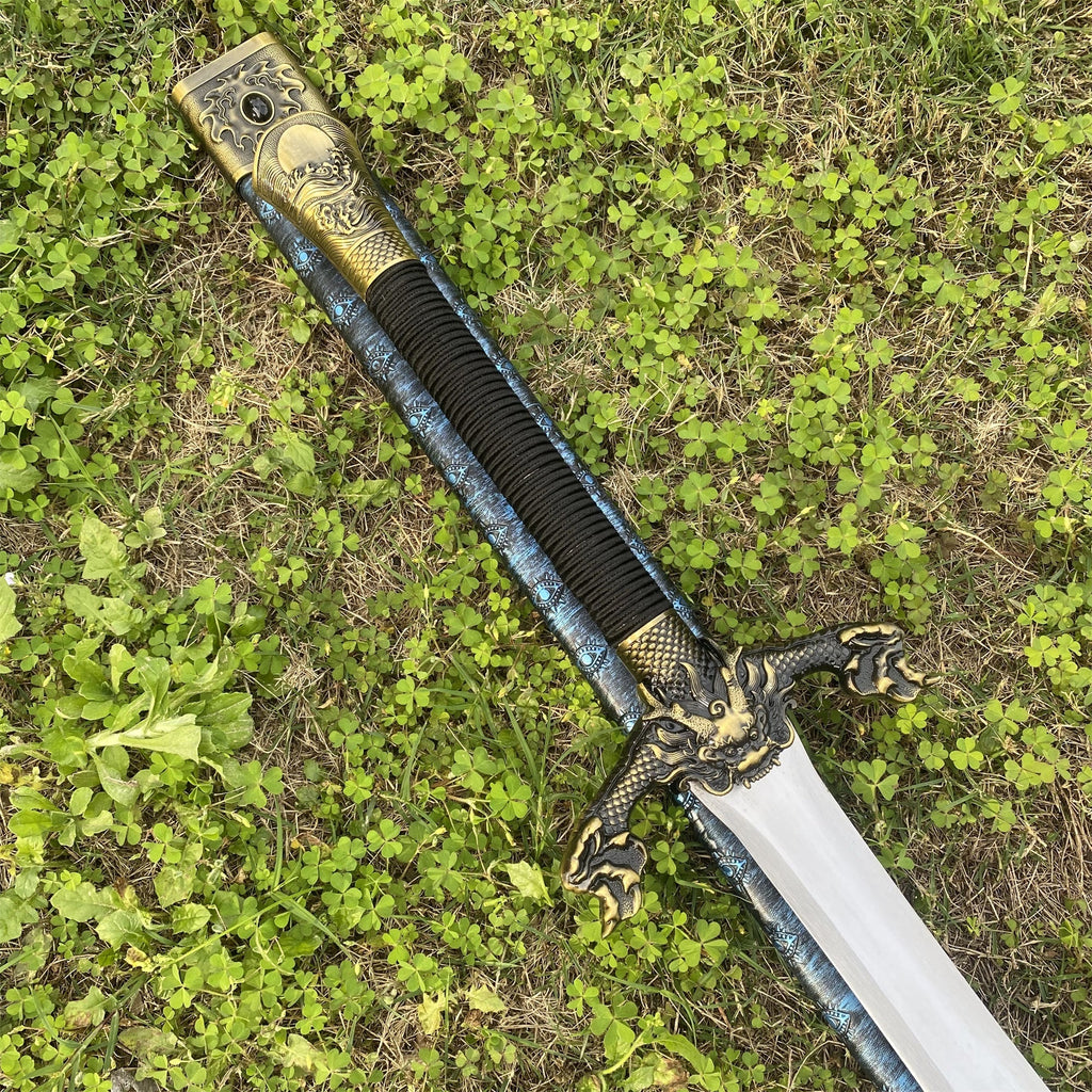 Chinese Style Life-size Flying Dragon Battleb Sword Replica