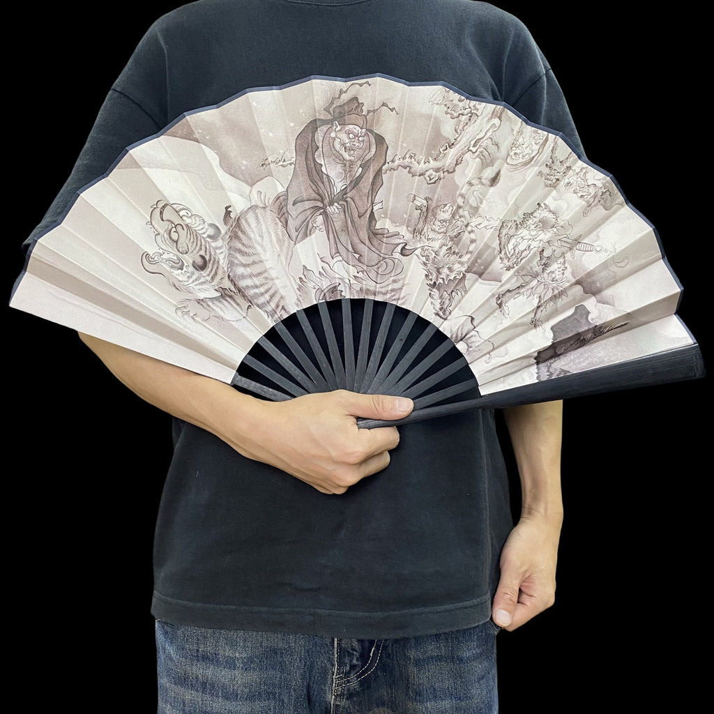 Black Myth Zhong Kui's Ghost Catching Folding Fan