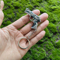 Metal Forsaken Classic Gun Tiny KeyChain Pendant