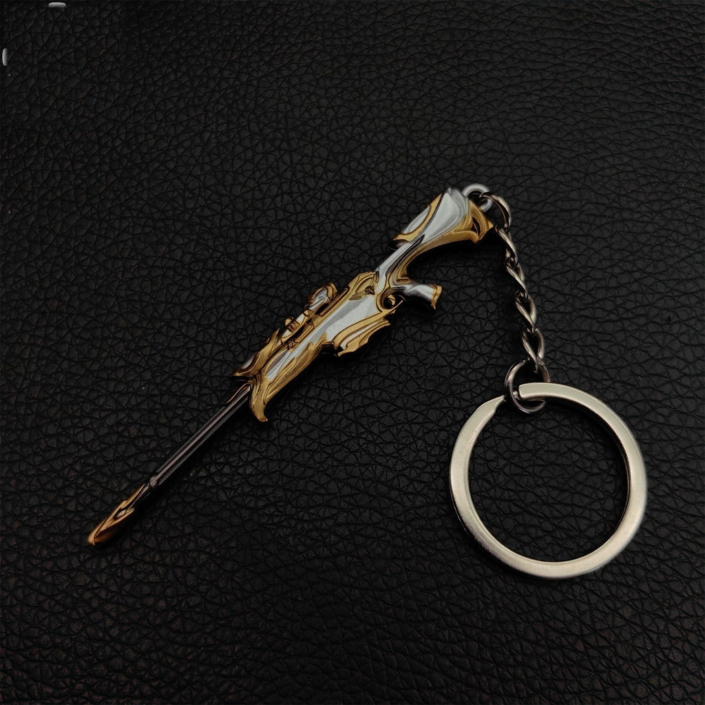 Mini Forsaken Operator Gun Metal Keychain