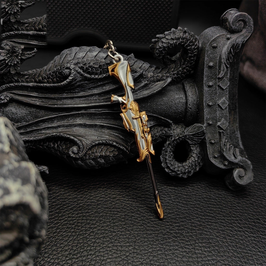 Mini Forsaken Operator Gun Metal Keychain