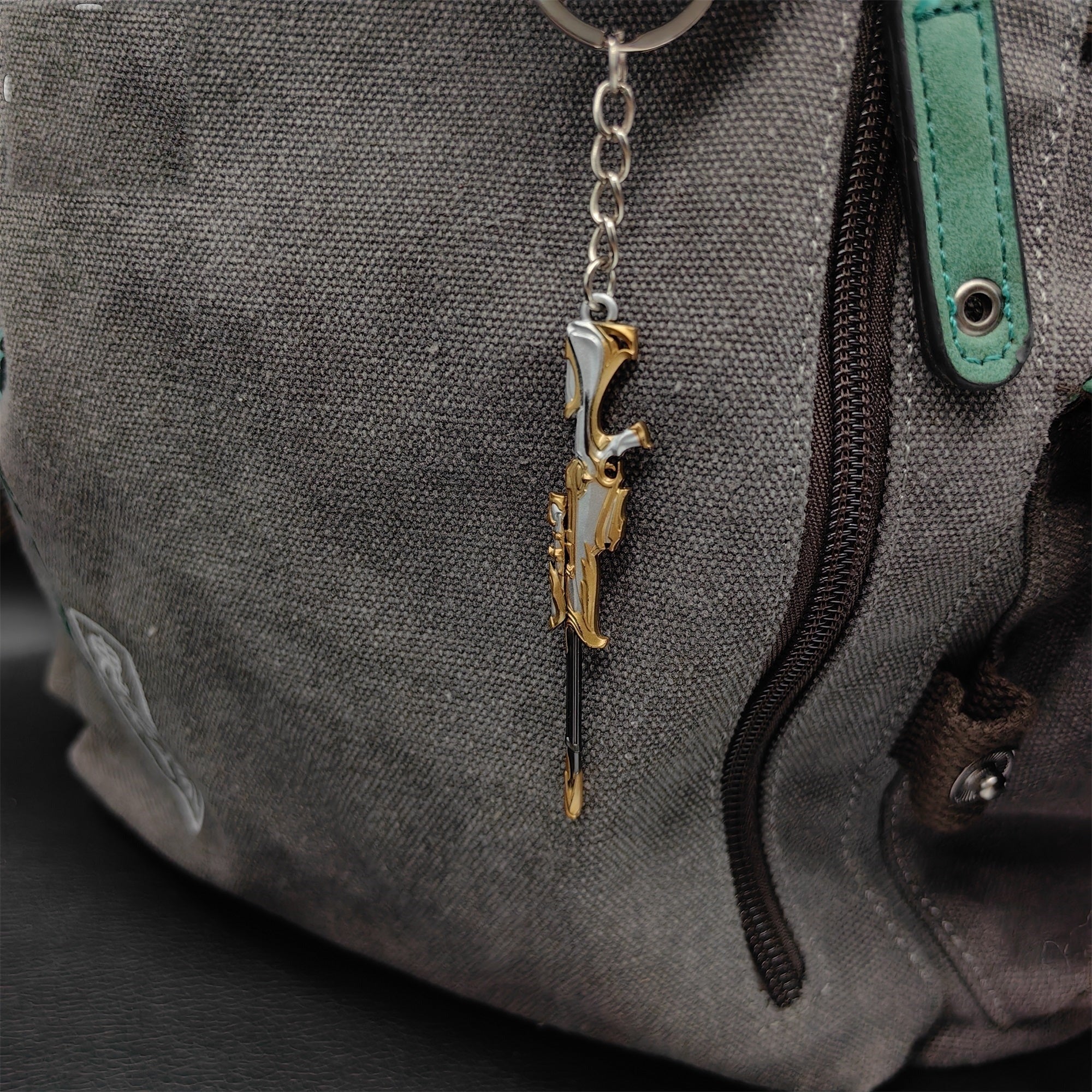 Mini Forsaken Operator Gun Metal Keychain