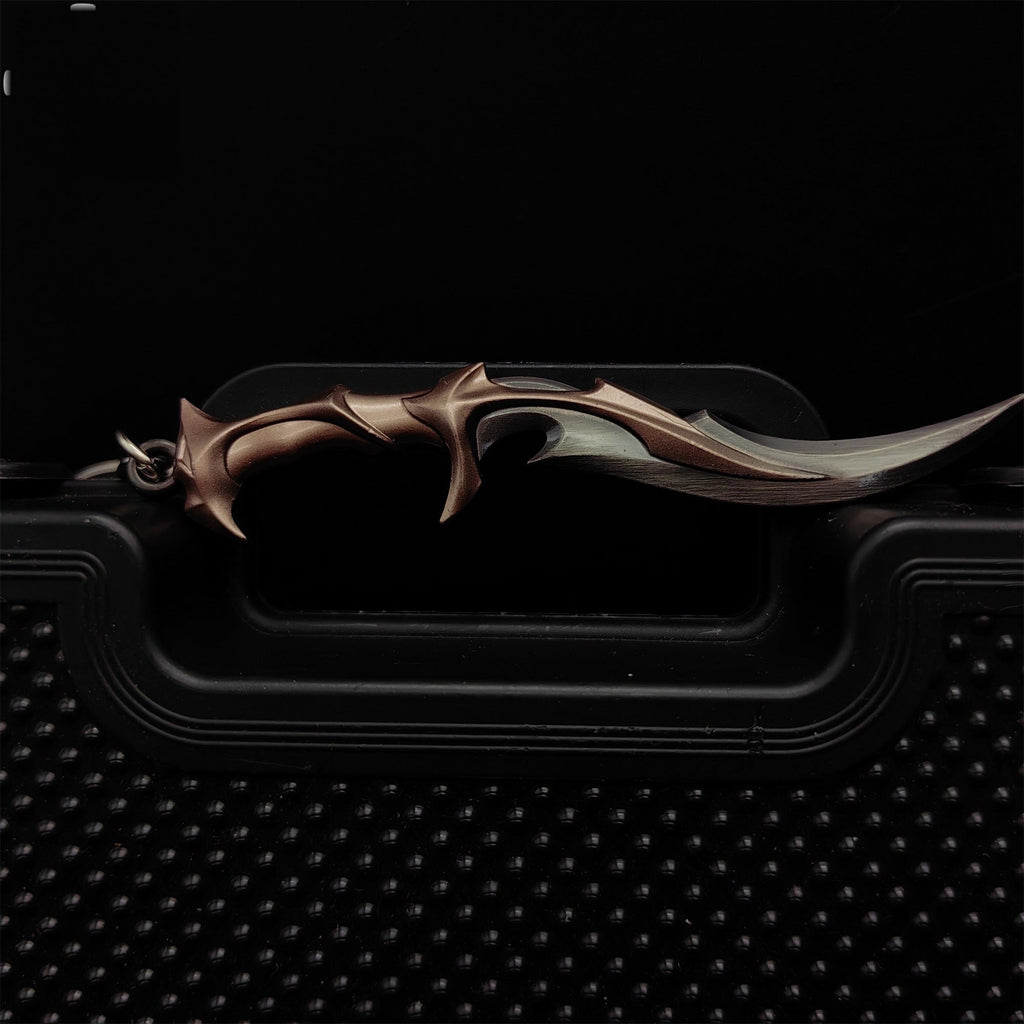 Mini Forsaken Ritual Blade Tiny Metal Keychain