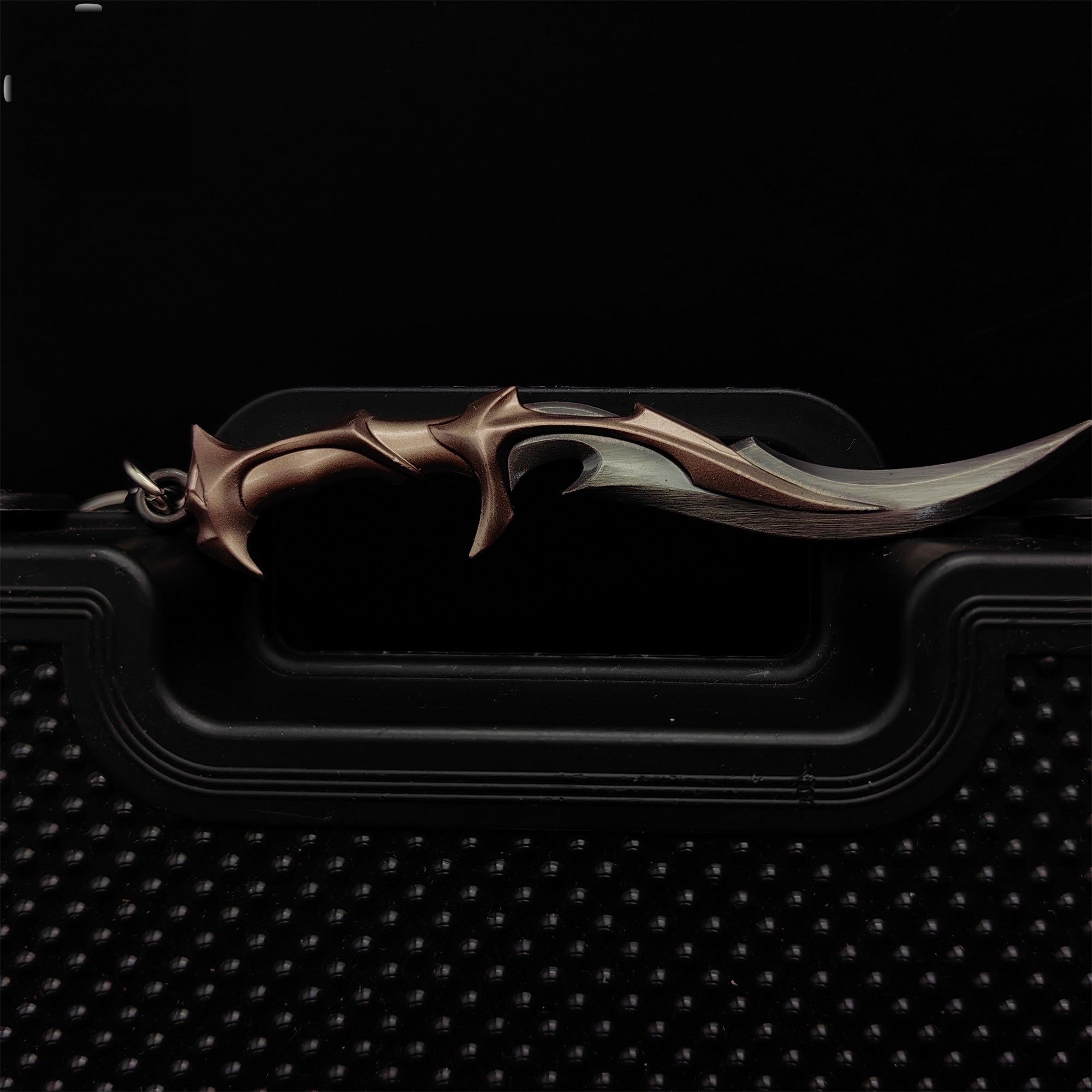 Mini Forsaken Ritual Blade Tiny Metal Keychain
