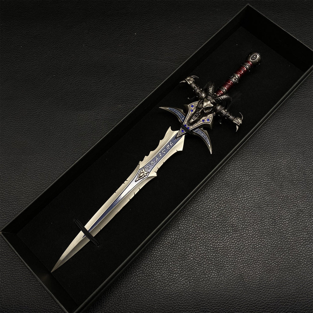 Metal Lich King Frostmourne Miniature-WOW Game Collectibles