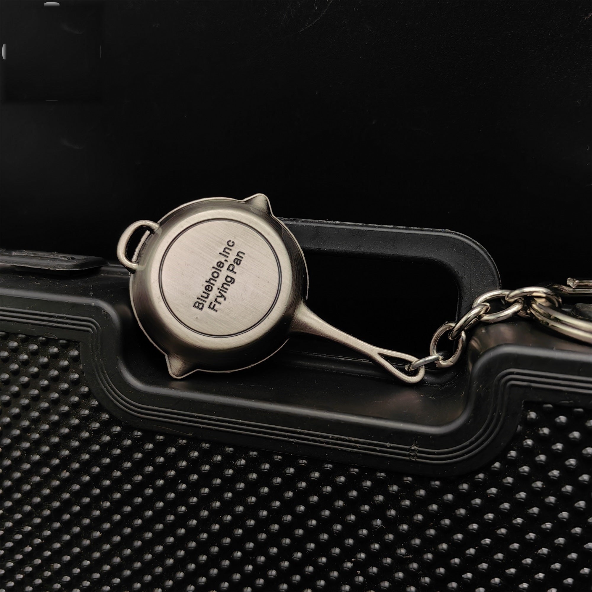 Metal Tiny Frying Pan Keychain Backpack Pendant