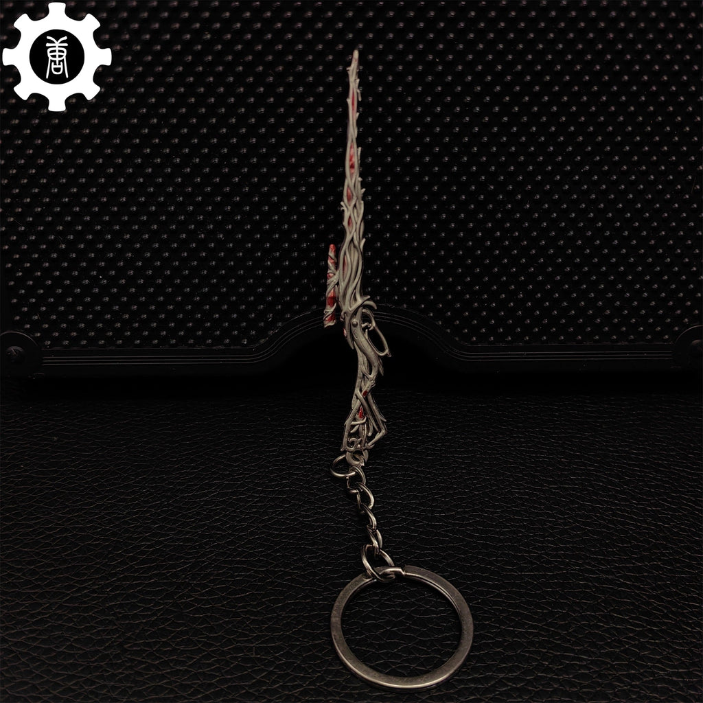 Mini Gaia's Vengeance Marshal Gun Keychain Metal Pendant