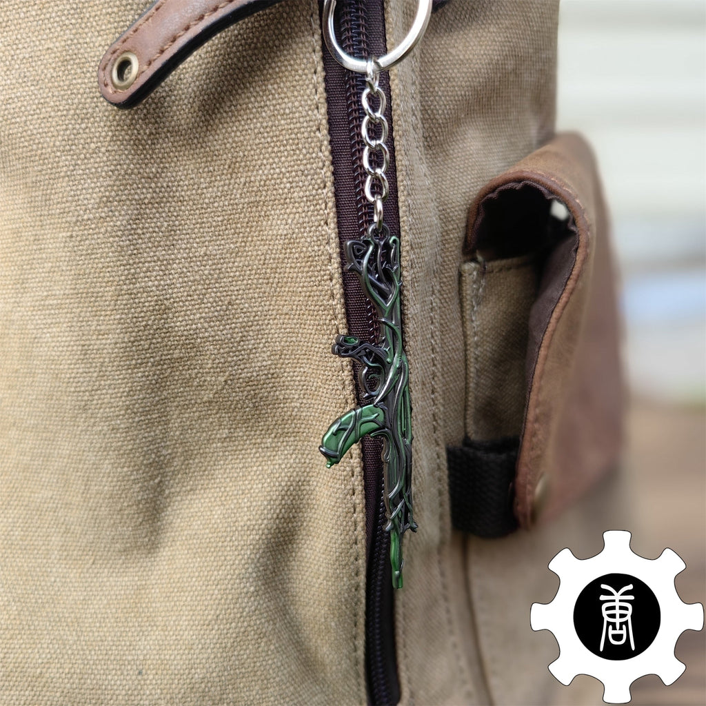 Gaia's Vengeance Vandal Keychain Gamer Gift 3 Colors Option