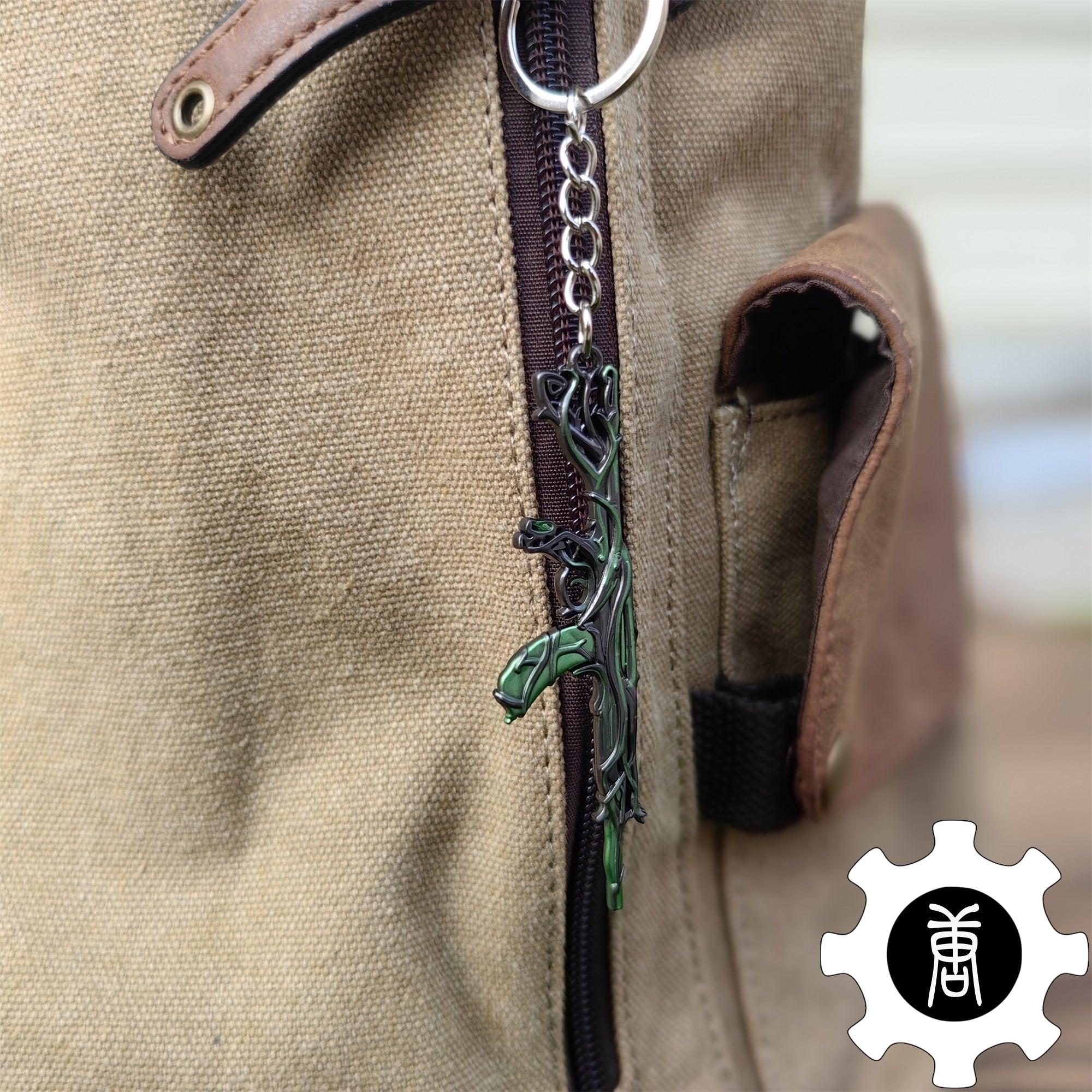 Gaia's Vengeance Vandal Keychain Gamer Gift 3 Colors Option