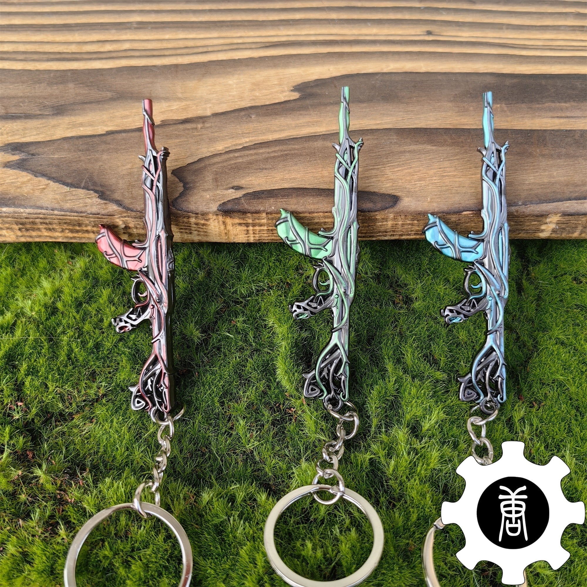 Gaia's Vengeance Vandal Keychain Gamer Gift 3 Colors Option