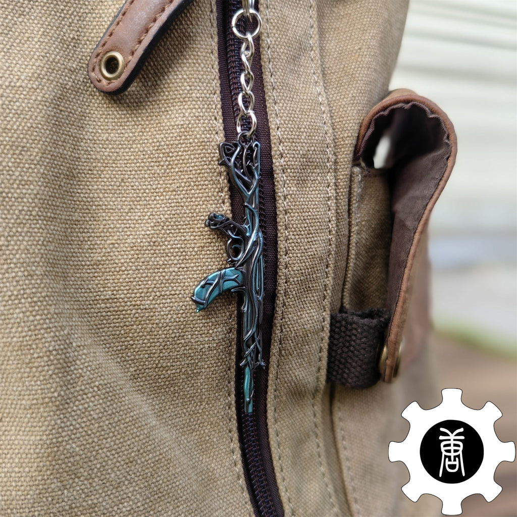 Gaia's Vengeance Vandal Keychain Gamer Gift 3 Colors Option