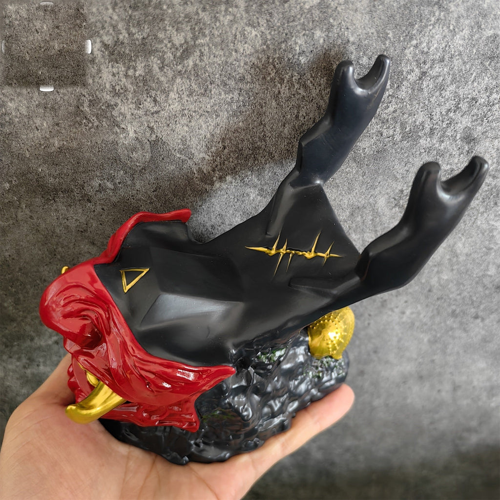 Ghost Oni Samurai Helmet Gaming Controller Stand